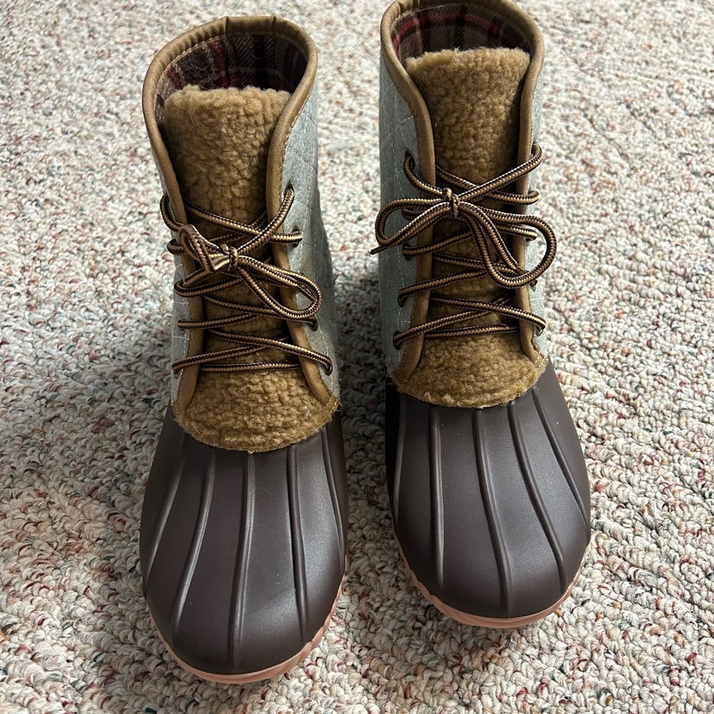 Simply Southern Brown and Tan Ankle Boots